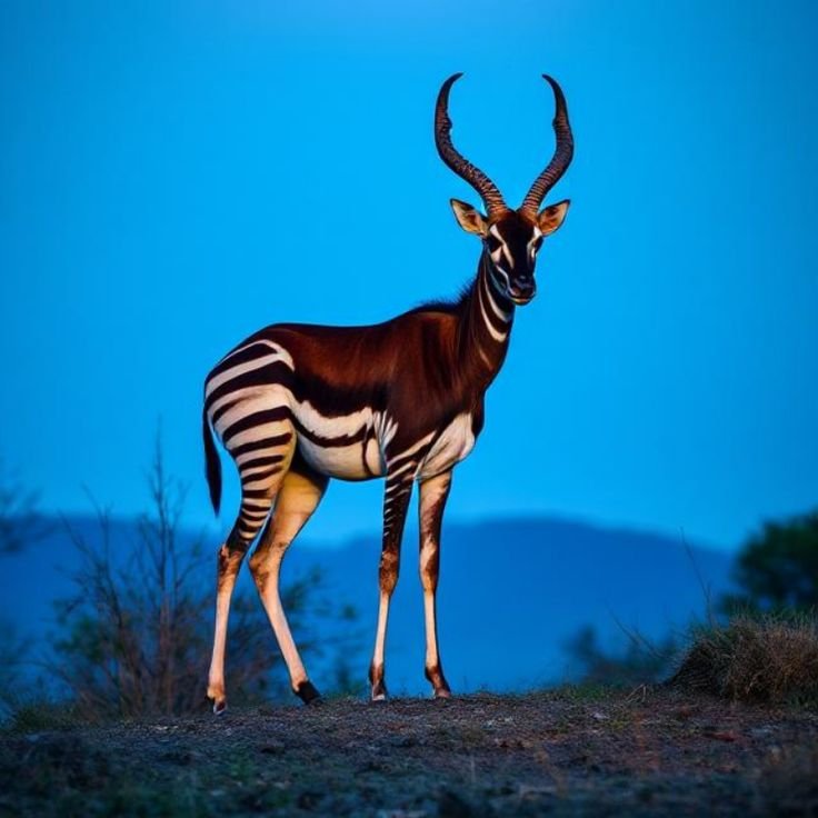 Okapi: “Jerapah Hutan” yang Misterius